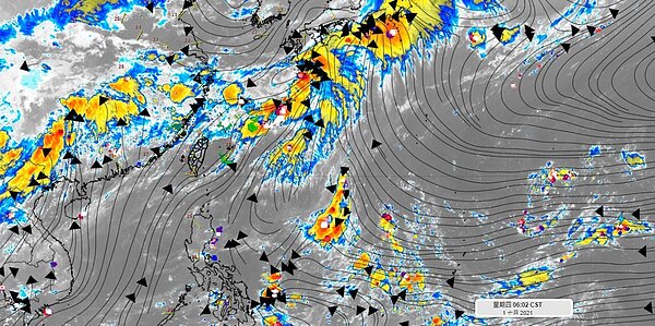 這幾天高壓還在西伸的過程,強度逐步在增強中,當高壓盤踞在台灣上空,降雨就只剩午後熱對流,這兩天可能較為零星,集中在靠山區附近,周末會增多一些,但預期也不是很全面性。圖/取自「氣象達人彭啟明」臉書粉專