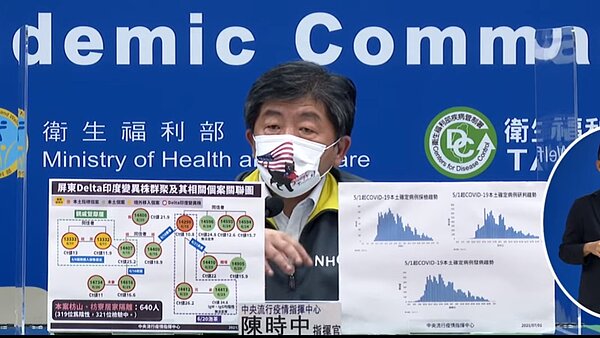 圖／擷取自疾管署youtube直播