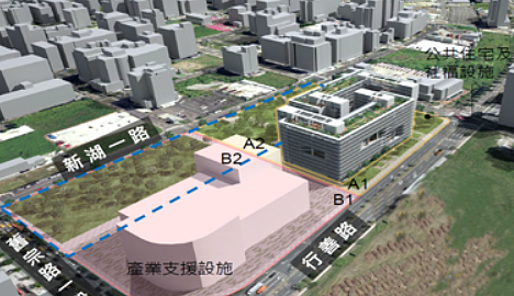 台北市數位內容創新中心新建營運移轉案完成甄審。圖／台北市政府提供