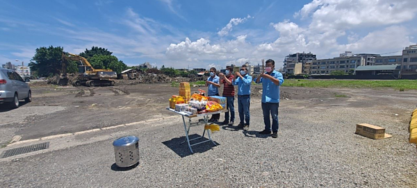 東港聯合辦公大樓動土,未來民眾洽公更方便。圖/屏東縣政府提供