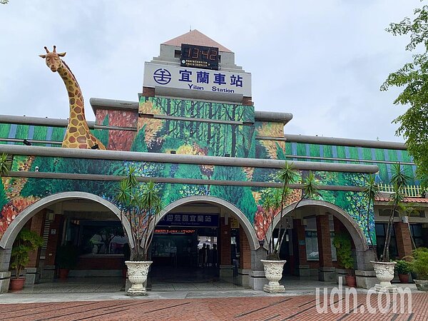 江聰淵認為，高鐵延伸宜蘭案選址宜蘭車站是把交通建設效能最大化的選擇。記者林佳彣／攝影