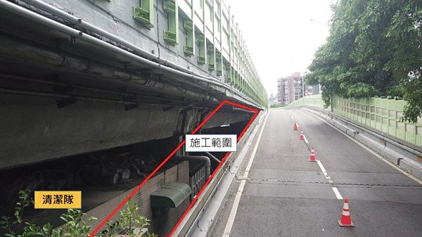 建國高架橋 圖/臺北市政府工務局新建工程處