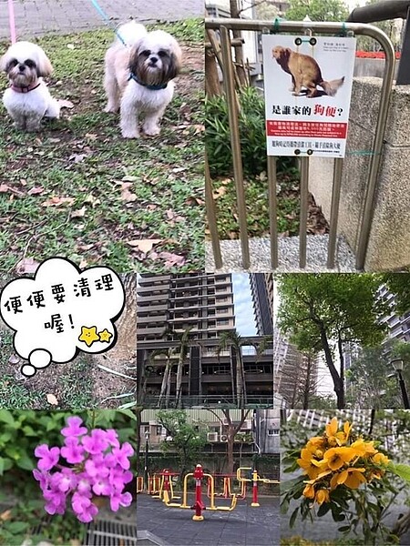 愛護動物,珍惜公物。圖/彭柔安攝