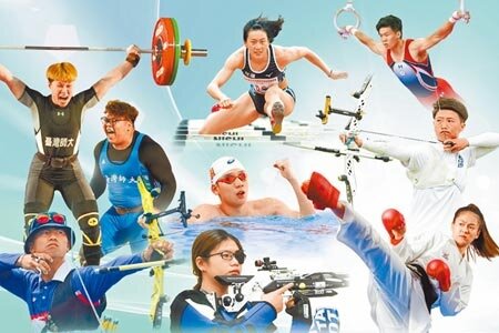 東京奧運將在23日揭幕,目前各國領袖,僅有法國總統馬克洪確定出席。圖為台師大推線上運動課程,邀9名將前進東奧的台師大選手入鏡。(本報資料照片)