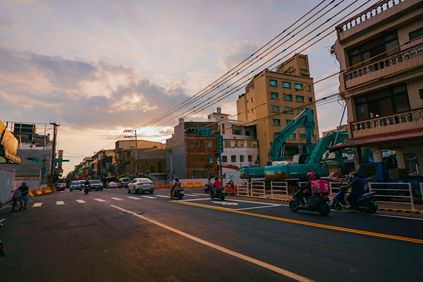 新竹公道三周邊住戶已全數完成搬遷，工程預計將於明年完工通車。圖／新竹市政府提供