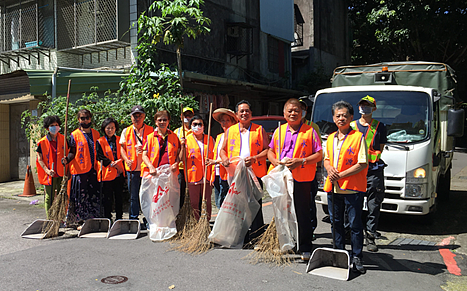 里區清潔日。圖/里長林全義提供