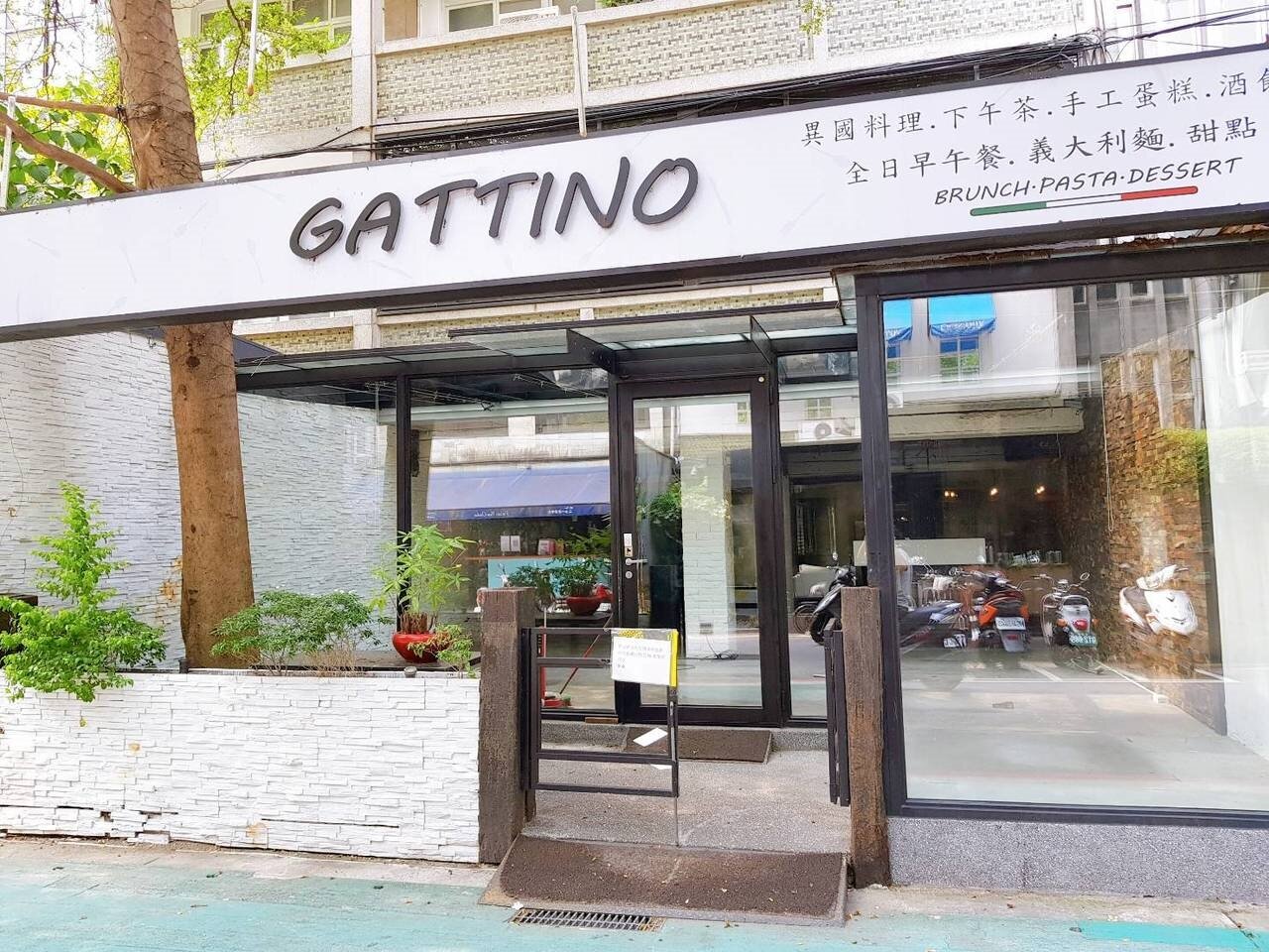 開幕3年的「Gattino」義式餐廳因都更而吹起熄燈號。圖/聯合資料照