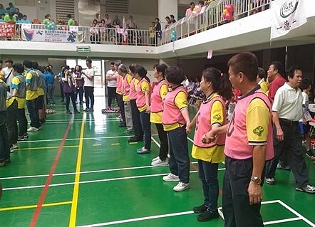 北投區福興里規劃運動活動。圖/截自臉書「蔡柳池」