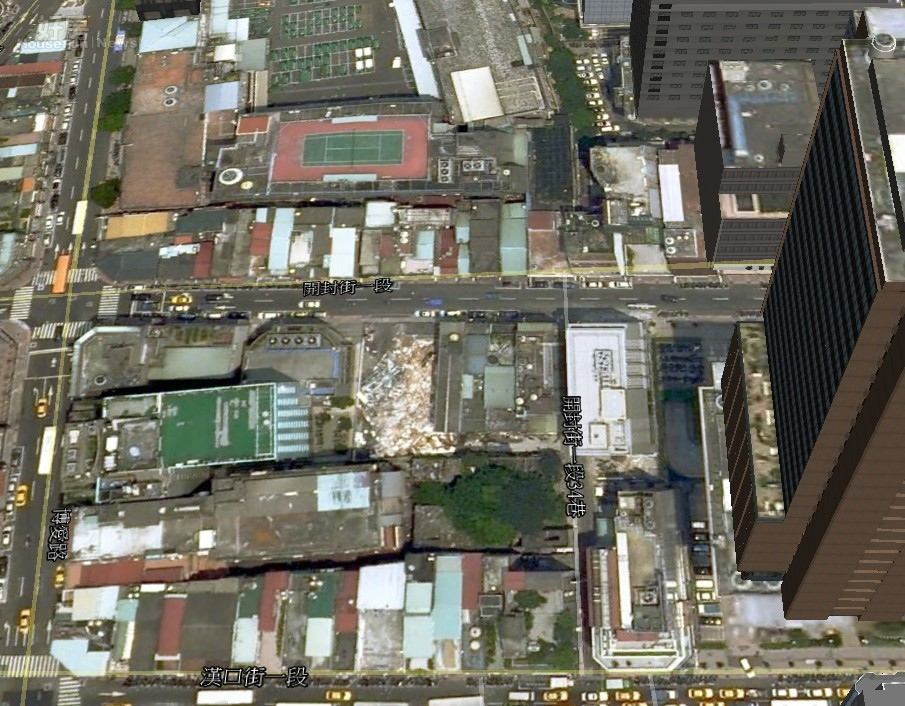 開封街一段一處一樓的店面以3700萬元成交，換算每坪單價478.4萬，創實價登錄上路以來，單價僅次於每坪613.9萬的店王成交紀錄