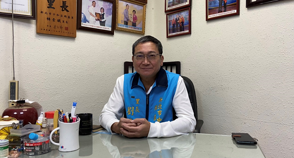 新北市錦盛里里長劉德安。圖／林芷綺攝