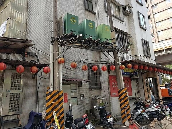 纜線下地工程前市容。圖/楊介舟提供