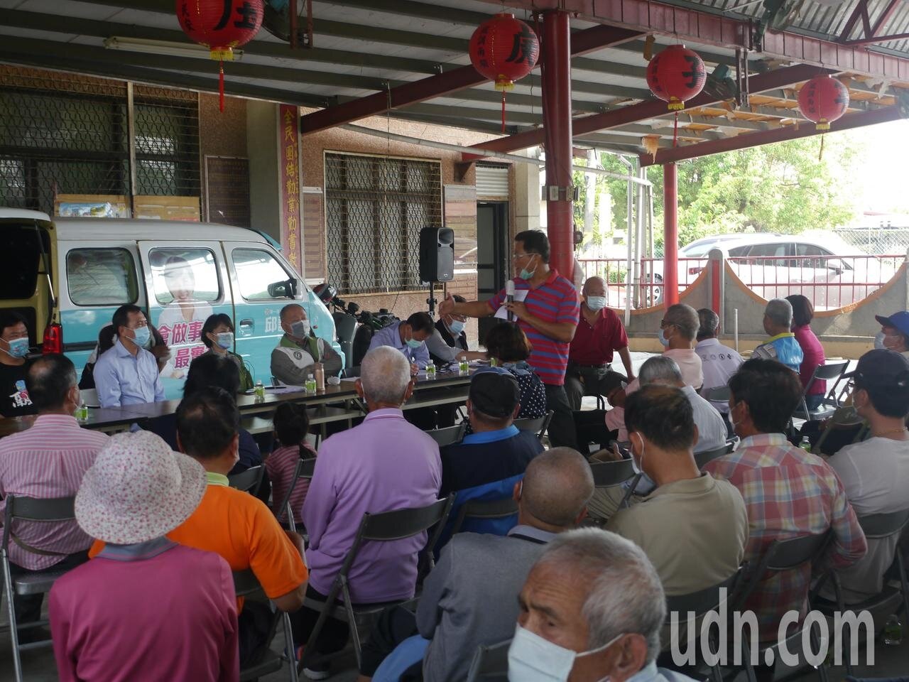 高雄市旗山區手巾寮開鑿14口深水井,自來水公司每天抽水10萬噸供應北高雄地區居民用水。圖/聯合資料照