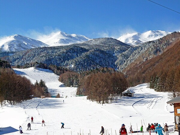 日本長野縣松本市的乘鞍岳為滑雪勝地。圖／取自維基百科