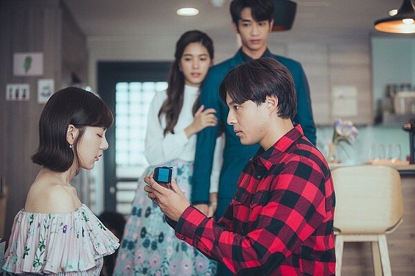 郭雪芙被爆點頭答應孫其君求婚,所屬經紀公司發出聲明回應。圖/取自八大電視