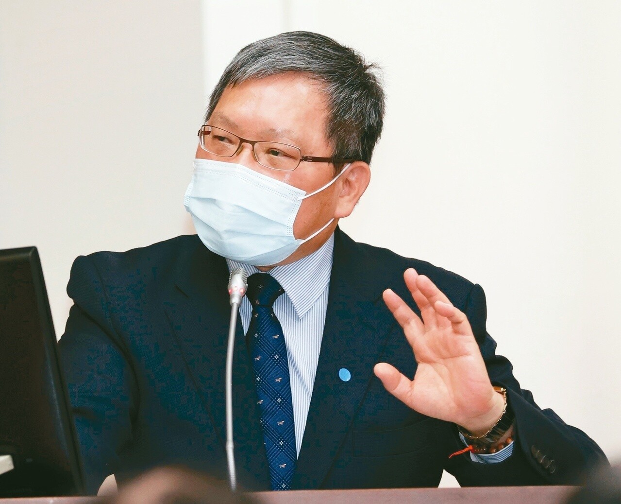 財政部長蘇建榮 記者黃義書/攝影