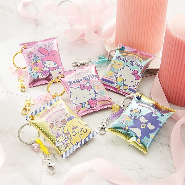 「三麗鷗軟糖3D造型悠遊卡」共有五款造型,除按原訂計畫陸續現貨上架銷售外,同步推出預購活動。圖/悠遊卡公司提供