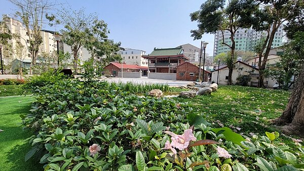 優化設施串聯地方特色,西平大漁池文化公園啟用。圖/台中市建設局提供