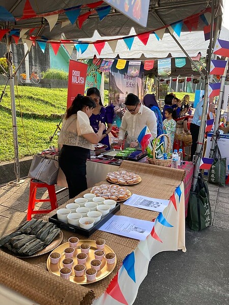 在介壽里舉辦的一場社區園遊會。蔡錦文提供