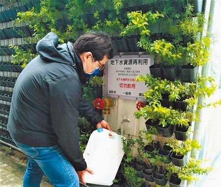 成中恆營造有十處在建工程進行抽地下水，每日水量抽出超過十萬噸。（成中恆營造提供／盧金足台中傳真）