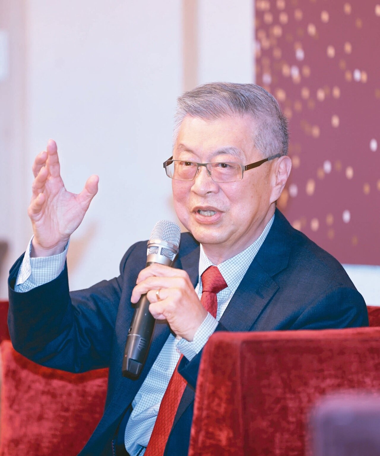 行政院前院長、新世代金融基金會董事長陳冲。記者蘇健忠／攝影