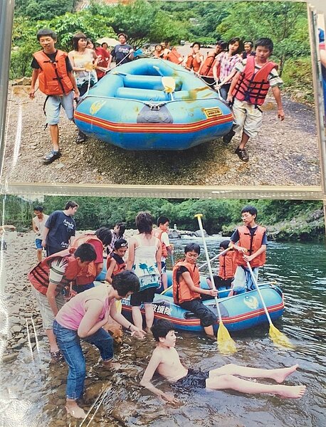 紫陽里內的大小朋友每年因活動聚在一起,開心度過出遊的歡樂時光。圖/郭思妏攝