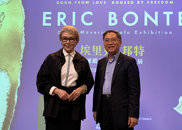 法國知名穹頂玻璃藝術家埃里克.邦特 圖:蘇瑜玟攝影