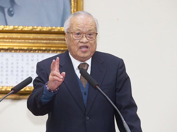 考試院前院長許水德。聯合報系資料照片