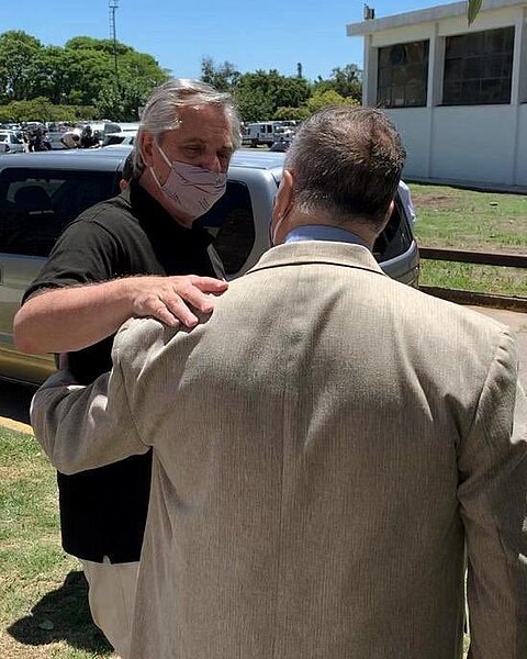 。圖/Alberto Fernandez twitter