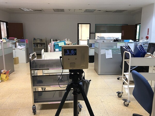嘉義市政府提供「室內空氣品質到家診斷服務」。圖/嘉義市政府提供