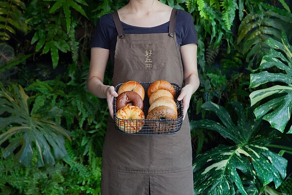 好丘提供一系列環保行動,可供兌換免費貝果。圖/好丘提供