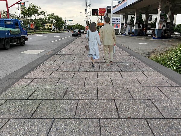 新竹縣政府爭取前瞻基礎建設經費補助4008萬,進行縣道120線竹林交流道兩側道路及附屬設施改善工程。圖/新竹縣政府提供