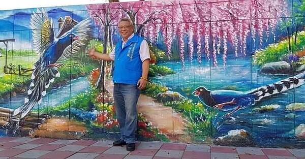 荒廢地變公園,游炎嵐致力地方改造。圖/記者姜靜枝攝影