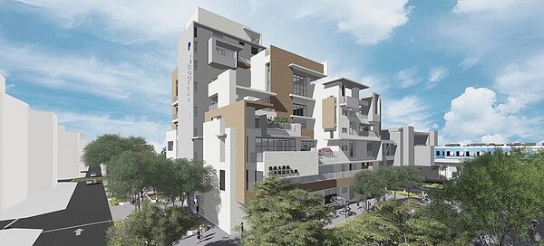 科技大樓站多功能大樓。圖/臺北市停車管理工程處提供