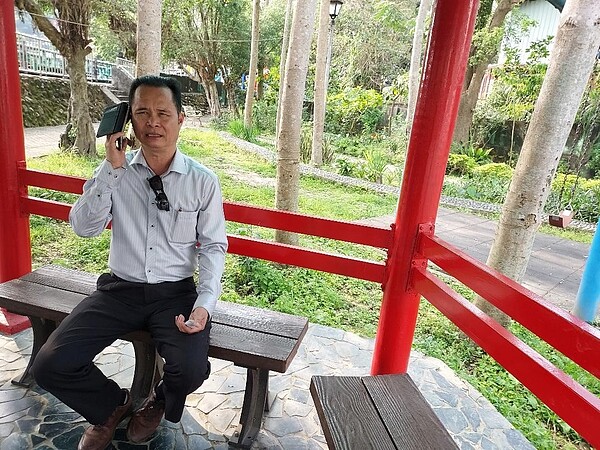 丁萬貴發揮專業,交出成績單。圖/記者張建雄攝影
