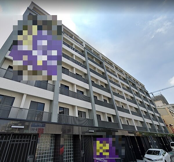 台南安平透天電梯新案大推「二工頂加」當賣點。圖/截自Google Maps