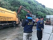 新北石門保護區　驚見2層樓高垃圾山