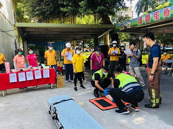 復興里榮獲防災社區頒獎