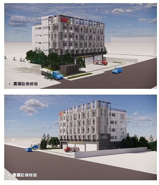 桃園市消防局埔子分隊預計下月動工。圖/消防提供