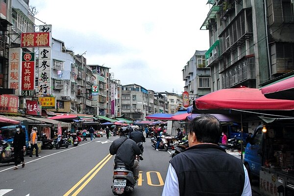 林口街夜市。圖／張愷丰攝