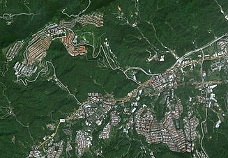 新店山坡地 圖／google maps