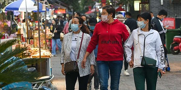 大陸旅遊業經過業績慘澹的2020年後，2021年為期五天的「五一」假期將迎來「報復性」出遊。圖／新華社