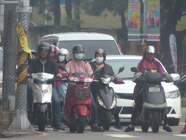 今天北部、金澎空品都為紅色警戒。示意圖/聯合資料照