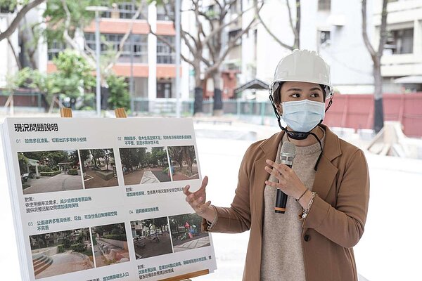 興南公園大改造6月底完工。圖/新竹市政府提供