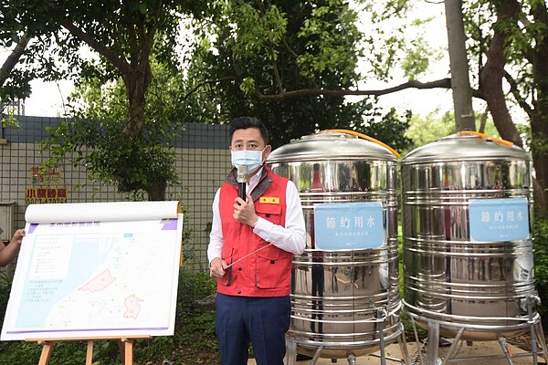 為因應未來可能限水,新竹市政府完成各鄰里135個供水站設置規劃,再加上自來水公司規劃23個供水站,共計將設置158個供水站。圖/新竹市政府提供