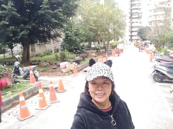 新和里道路翻新、水溝建置、瓦斯配管整治工程。圖／邱惠雯提供。