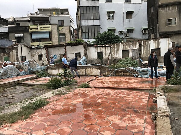 新竹市暫定古蹟「太原第」遭無預警拆除，已經夷為平地。圖／新竹市文化局提供