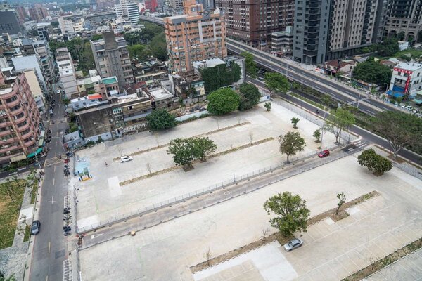 錦華停車場將於5月1日重啟，可提供約270格汽車格。圖／新竹市政府提供