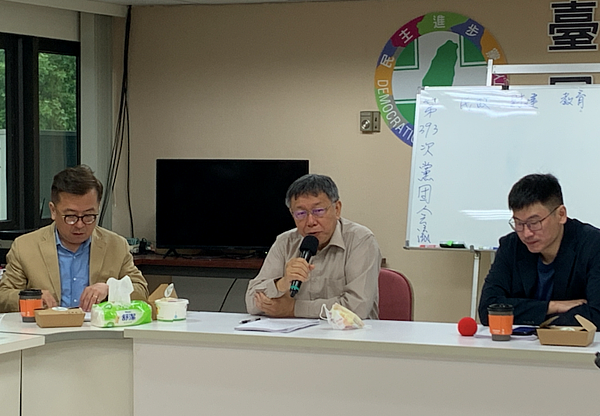 柯文哲 圖:蘇瑜玟攝影