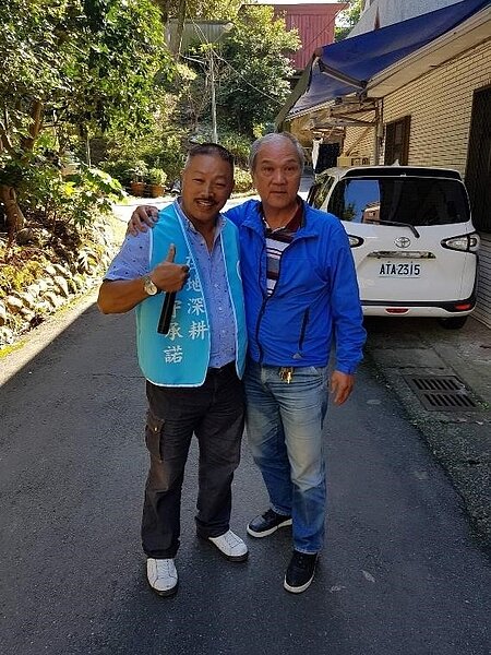 國賢里長深耕九如里多年，對於里內有深厚情感。圖/取自蘇國賢-南港區九如里里長臉書