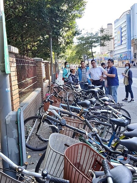 YouBike租借站位置的設置規劃。圖/擷取自李淳琳里長臉書